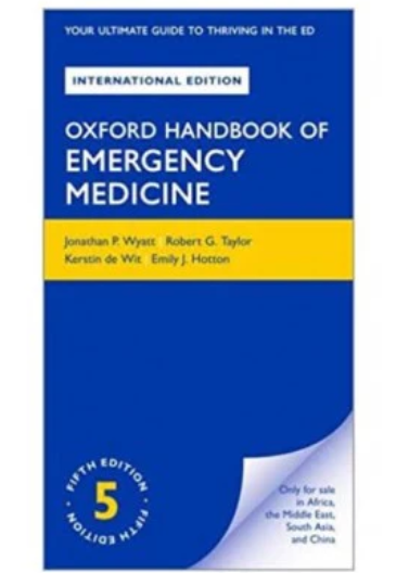 Oxford Handbook of Emergency Medicine, 5e