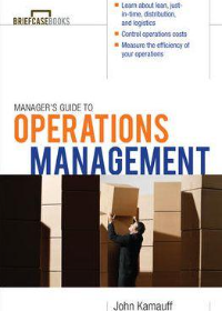 A Manager's Guide to Operations Management