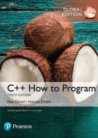 C++ How to Program (Early Objects Version), Global Edition, 10e