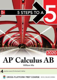 5 Steps to a 5: AP Calculus AB 2020