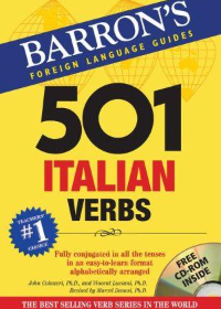 501 Italian Verbs [With CDROM]