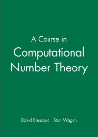 A Course in Computational Number Theory (WSE)