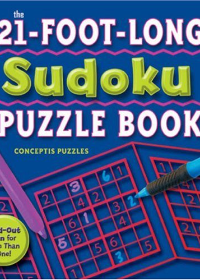 21 foot long sudoku puzzle book